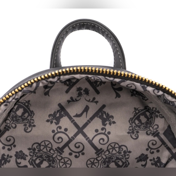 Loungefly Disney Villans Cinderella Evil Step Mother and Sisters Mini Backpack - Picture 4 of 7